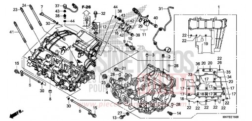 CARTER MOTEUR CBR1000S1K de 2019